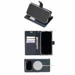 Husa flip cover Mercury BlueMoon Diary cu MagSafe compatibila cu iPhone 17 Pro / 18 Pro, Navy Blue 3 - lerato.ro