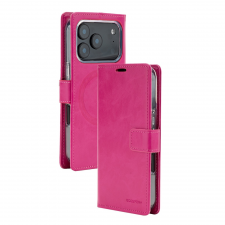 Husa flip cover Mercury BlueMoon Diary cu MagSafe compatibila cu iPhone 17 Pro / 18 Pro, Roz