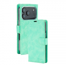 Husa flip cover Mercury BlueMoon Diary cu MagSafe compatibila cu iPhone 17 Pro / 18 Pro, Mint