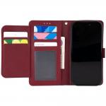 Husa flip cover Mercury Essential Diary compatibila cu iPhone 18 Pro / 17 Pro, Burgundy 4 - lerato.ro