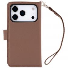 Huse si carcase iPhone 18 Pro, Husa flip cover Mercury Essential Diary compatibila cu iPhone 18 Pro / 17 Pro, Maro, lerato.ro