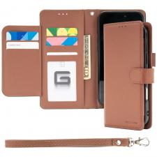 Huse si carcase iPhone 17 Pro Max, Husa flip cover Mercury Essential Diary compatibila cu iPhone 18 Pro Max / 17 Pro Max, Maro, lerato.ro