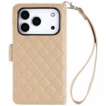 Husa flip cover Mercury Luxe Diary compatibila cu iPhone 18 Pro / 17 Pro, Bej 3 - lerato.ro