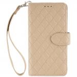 Husa flip cover Mercury Luxe Diary compatibila cu iPhone 18 Pro / 17 Pro, Bej 4 - lerato.ro