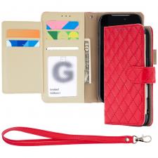 Huse si carcase iPhone 18 Pro, Husa flip cover Mercury Luxe Diary compatibila cu iPhone 18 Pro / 17 Pro, Rosu, lerato.ro