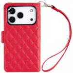 Husa flip cover Mercury Luxe Diary compatibila cu iPhone 18 Pro / 17 Pro, Rosu 3 - lerato.ro