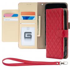 Huse si carcase iPhone 17 Pro Max, Husa flip cover Mercury Luxe Diary compatibila cu iPhone 18 Pro Max / 17 Pro Max, Rosu, lerato.ro