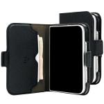 Husa flip cover Mercury Premium Wallet Diary compatibila cu iPhone Duo, Negru 2 - lerato.ro