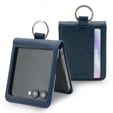 Huse si carcase Samsung Galaxy Z Flip 7, Carcasa Mercury Basic Diary compatibila cu Samsung Galaxy Z Flip 7, Navy Blue, lerato.ro