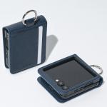 Carcasa Mercury Basic Diary compatibila cu Samsung Galaxy Z Flip 7, Navy Blue 3 - lerato.ro