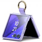 Carcasa Mercury Gold Ring compatibila cu Samsung Galaxy Z Flip 7, Violet 2 - lerato.ro