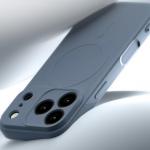 Carcasa Mercury Semi Silicone cu MagSafe compatibila cu iPhone 17 Pro, Blue 3 - lerato.ro