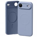 Carcasa Mercury Semi-Silicone cu MagSafe compatibila cu iPhone 17 Air, Lilac 2 - lerato.ro