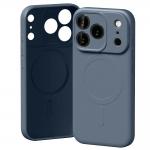 Carcasa Mercury Semi Silicone cu MagSafe compatibila cu iPhone 17 Pro, Sierra Blue 2 - lerato.ro