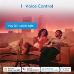 Banda LED Smart Meross MSL320, Control vocal, Compatibila cu Apple HomeKit, 10m, WiFi, RGB 8 - lerato.ro