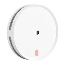 Detector de fum smart MEROSS MA151HMATRI-EU1, 85dB, Alarma, Wi-Fi, Alb