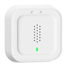 Senzor de inunfatie smart MEROSS MS405-EU, Alarma, WiFi, IP66, Alimentare 2x AA, Alb