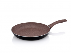 Tigaie Metalac Melodia, Aluminiu, 28cm, Negru
