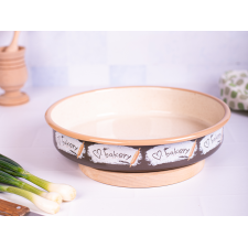 Tava rotunda Metalac Bakery, Email, 3.44l, 28cm, Graphics
