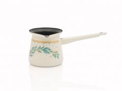 Ibric cafea Metalac Green Line, Email, 0.4l, 4cm, Graphics