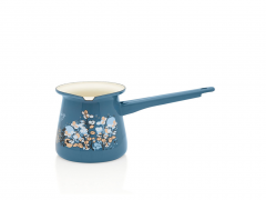 Ibric cafea Metalac Cooking Delight, Email, 0.7l, 7cm, Albastru