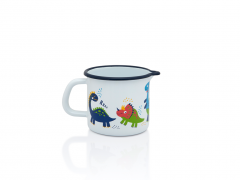 Cana Metalac Dino, Email, 0.8l, 10cm, Graphics