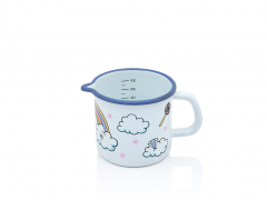 Cana Metalac Unicorn, Email, 0.8l, 10cm, Graphics