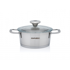 Oala din ixox cu capac Metalac Santino, 16cm, 1.3l, Inox