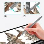 Stylus pen activ Metapen Pen M2 compatibil cu Microsoft Surface, HP, ASUS, DELL, SONY, ViewSonic, Autonomie 100h, Sleep Mode, USB-C, Gri 6 - lerato.ro