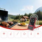 Termometru de bucatarie Meatmeet X Pro, Afisaj digital, Bluetooth, WiFi, IP69, Negru 11 - lerato.ro
