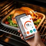 Termometru de bucatarie Meatmeet S Pro, Afisaj digital, Bluetooth, WiFi, IP69, Gri 13 - lerato.ro