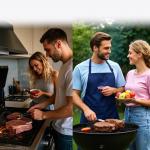 Termometru de bucatarie Meatmeet S Pro, Afisaj digital, Bluetooth, WiFi, IP69, Gri 10 - lerato.ro