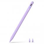 Stylus pen activ Metapen A8 compatibil cu diferite tablete / telefoane, Autonomie 10h, Indicator LED, USB-C, 2 varfuri de schimb incluse, Mov 2 - lerato.ro