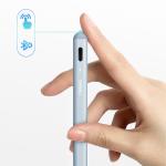Stylus pen activ Metapen A8 compatibil cu diferite tablete / telefoane, Autonomie 10h, Indicator LED, USB-C, 2 varfuri de schimb incluse, Albastru 5 - lerato.ro