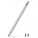 Stylus pen activ Metapen A8 compatibil cu diferite tablete / telefoane, Autonomie 10h, Indicator LED, USB-C, 2 varfuri de schimb incluse, Gri 2 - lerato.ro