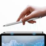 Stylus pen activ Metapen A8 compatibil cu diferite tablete / telefoane, Autonomie 10h, Indicator LED, USB-C, 2 varfuri de schimb incluse, Gri 3 - lerato.ro