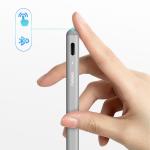 Stylus pen activ Metapen A8 compatibil cu diferite tablete / telefoane, Autonomie 10h, Indicator LED, USB-C, 2 varfuri de schimb incluse, Gri 5 - lerato.ro