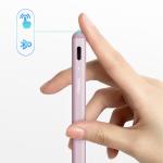 Stylus pen activ Metapen A8 compatibil cu diferite tablete / telefoane, Autonomie 10h, Indicator LED, USB-C, 2 varfuri de schimb incluse, Roz 5 - lerato.ro