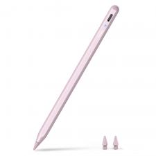 Stylus pen activ Metapen A8 V4 compatibil cu tablete iPad, Autonomie 10h, Indicator LED, Palm Rejection, USB-C, 2 varfuri de schimb incluse, Roz