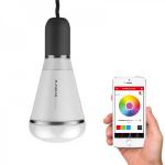 Bec Smart LED MiPow Playbulb Rainbow, RGB, Bluetooth 4.0, 5W, 750 lm, E26 / E27, Control aplicatie, Alb 6 - lerato.ro