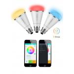 Bec Smart LED MiPow Playbulb Rainbow, RGB, Bluetooth 4.0, 5W, 750 lm, E26 / E27, Control aplicatie, Alb 8 - lerato.ro