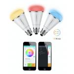 Set 3 becuri Smart LED MiPow Playbulb Rainbow, RGB, Bluetooth 4.0, 5W, 280 lm, E26 / E27, Control aplicatie, Alb 6 - lerato.ro