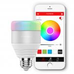 Bec Smart LED MiPow Playbulb Smartbulb, RGB, Bluetooth 4.0, 5W, 280 lm, 3000K, E26 / E27, Control aplicatie, Alb 9 - lerato.ro