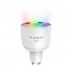 Set 3 becuri Smart LED MiPow Playbulb Spot, RGB, Bluetooth 4.0, 4W, 300 lm, 3000K, GU10, Control aplicatie, Alb 5 - lerato.ro