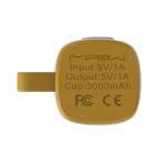 Baterie externa MiPow Power Tube 3000mAh, Incarcare prin USB-A integrat, Cablu Lightning pentru incarcarea dispozitivelor, Gri 8 - lerato.ro