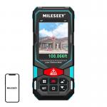 Telemetru digital cu laser Mileseey S7, Raza actiune 100m, Precizie 2mm, Afisaj color, Bluetooth, IP65, Gri 4 - lerato.ro