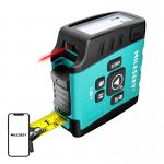 Telemetru digital cu laser Mileseey DT20, Raza actiune 40m, Precizie 2mm, Ruleta 5m, Afisaj LCD, Turcoaz 3 - lerato.ro
