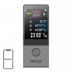 Telemetru digital cu laser Mileseey D9 Pro, Raza actiune 100m, Precizie 2mm, Afisaj IPS, 1800mAh, USB-C, Gri 3 - lerato.ro