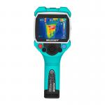 Mini camera termica Mileseey TR256C, Rezolutie 256 × 192, 6 palete de culori, Display LCD, IP65, WiFi, GPS, Turcoaz 2 - lerato.ro