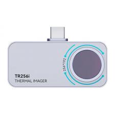 Instrumente de masurat • Aparate de masura si control, Mini camera termica Mileseey TR256i, Rezolutie 256 × 192, 6 palete de culori, Compatibila iOS, USB-C, Silver, lerato.ro